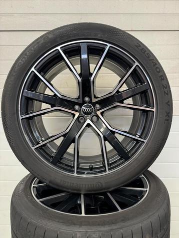 DEMO SET 22” AUDI Q7 RSQ7 Q8 RSQ8 ETRON VELGEN ZOMERBANDEN O beschikbaar voor biedingen