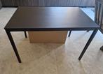 Zwarte eet/bureau tafel, Ophalen