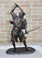 Okimono Sculpture Japonaise bronze, Antiquités & Art, Antiquités | Bronze & Cuivre, Bronze, Enlèvement
