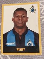 Panini / Sticker / Wesley / Club Brugge / 2018-2019, Verzamelen, Verzenden, Gebruikt, Poster, Plaatje of Sticker