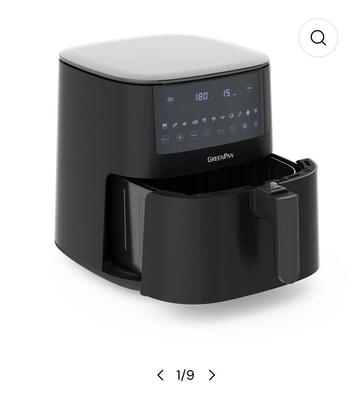 Nieuwe Airfryer XL Greenpan beschikbaar voor biedingen