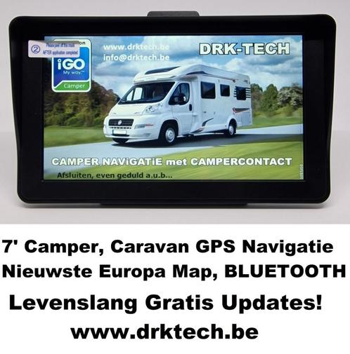 7 inch Auto, Camper GPS Navigatie IGO EU Kaarten.BLUETOOTH, Caravans en Kamperen, Mobilhome-accessoires, Nieuw, Ophalen of Verzenden