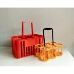 2 Vintage flessenhouders, Antiek en Kunst, Ophalen of Verzenden