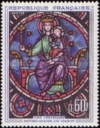 Postzegel Frankrijk Notre -Dame de Paris  Jaar 1964 postfris, Postzegels en Munten, Ophalen of Verzenden, Postfris