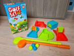Golfset kind (plastic) met 2 holes, 2 sticks en 4 golfballen, Ophalen, Gebruikt