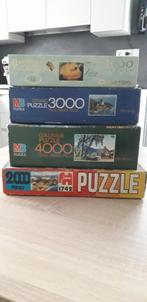 puzzels, Hobby en Vrije tijd, Ophalen, Meer dan 1500 stukjes, Gebruikt, Legpuzzel