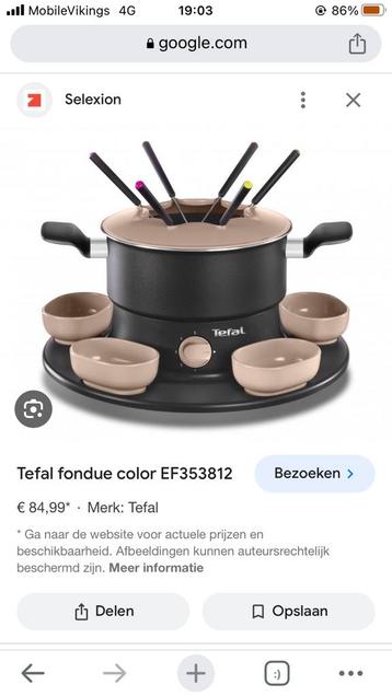 Fondueset Tefal