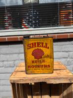 Oud SHELL olie blik 2 liter, Ophalen of Verzenden, Gebruikt, Overige, Overige merken