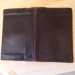 Leren biljettenhouder of portefeuille, Ophalen of Verzenden, Gebruikt, Bruin