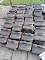 Dakpannen 244 stuks, Doe-het-zelf en Bouw, Dakpannen en Dakbedekking, Ophalen, Gebruikt, Steen of Klei, Zwart
