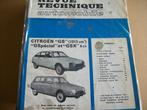 revue technique citroen GS1015 de 1970-1973, Gelezen, Citroën, Ophalen of Verzenden, RTA