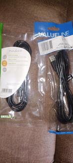 Foto camera kabels 2 soorten, Doe-het-zelf en Bouw, Elektriciteit en Kabels, Ophalen, Nieuw, Kabel of Snoer