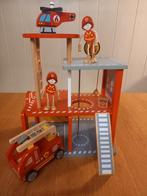 Brandweerkazerne met accessoires voor 15€, Ophalen of Verzenden, Zo goed als nieuw