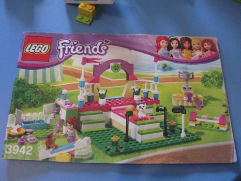 Lego friends 3942 : hondenshow, Kinderen en Baby's, Speelgoed | Duplo en Lego, Zo goed als nieuw, Lego, Complete set, Ophalen of Verzenden