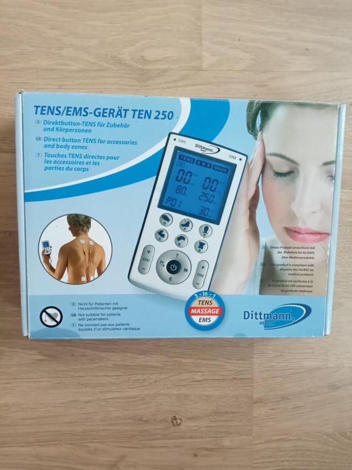 Dittmann Appareil d'Electrostimulation 250, Sport en Fitness, Gezondheidsproducten en Wellness, Zo goed als nieuw, Lichaamsverzorging