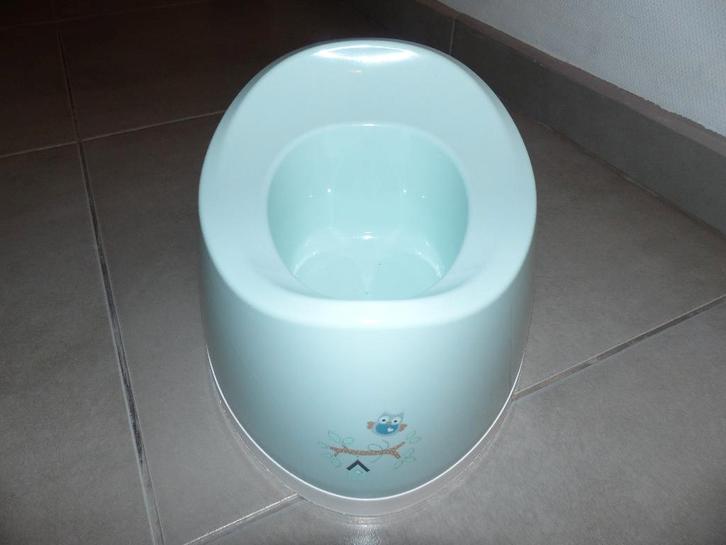 Pot à eau Bebe Jou bleu clair - bon état, Enfants & Bébés, Bains & Soins, Comme neuf, Enlèvement ou Envoi