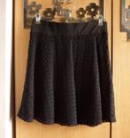 Zwarte gehaakte gevoerde rok Maat 36, Vêtements | Femmes, Jupes, Enlèvement ou Envoi, Taille 36 (S)
