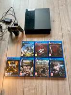 PlayStation 4 met 7 games, Original, Met 1 controller, Gebruikt, Ophalen of Verzenden