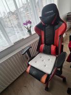 Fauteuil gaming MFAVOUR – fonctionnel, usure visible, Rouge, Chaise de bureau de gaming, Enlèvement, Utilisé