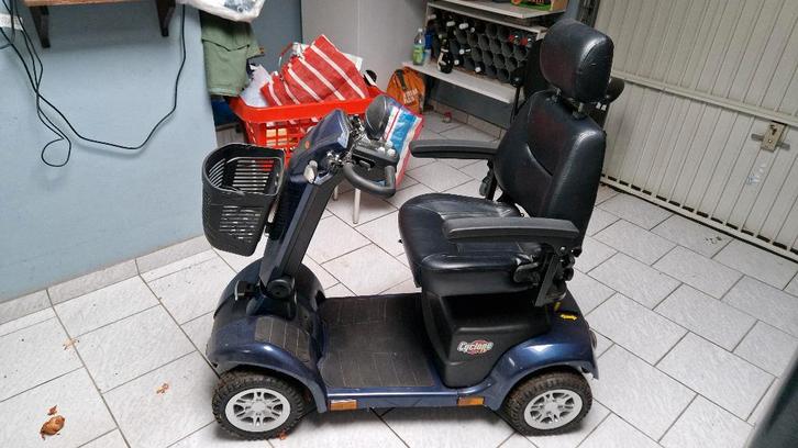 Scootmobiel Cyclone 17, werkt goed, amper gebruikt, Diversen, Brommobielen en Scootmobielen, Zo goed als nieuw, Overige merken