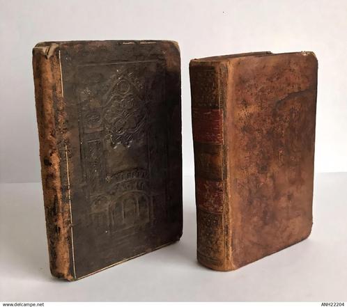 Deux anciens livres - Théâtre et fables de Florian - 18ème, Antiek en Kunst, Antiek | Boeken en Manuscripten