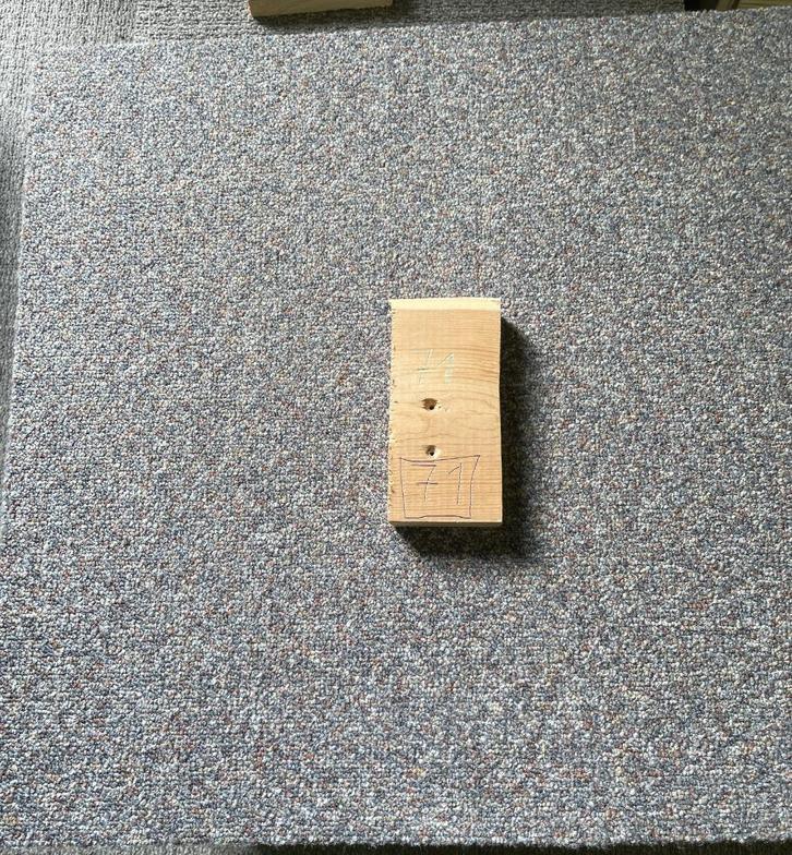 Tapijttegels Ecosienna, Huis en Inrichting, Stoffering | Vloerbedekking, Zo goed als nieuw, Tapijttegels, Bruin, Grijs, Ophalen of Verzenden