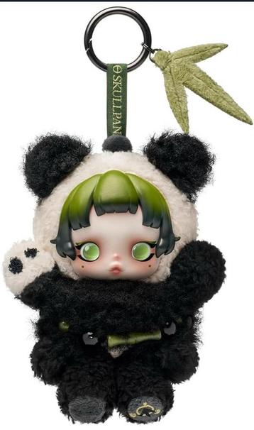 SKULLPANDA Lazy Panda POP MART original met QR code beschikbaar voor biedingen