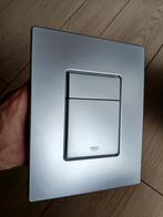 GROHE plaque de commande double, métal brossé, Ophalen of Verzenden, Gebruikt