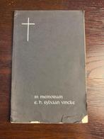 OEDELEM TORHOUT In memoriam e.h. Sylvaan Vincke., Ophalen of Verzenden, Gelezen