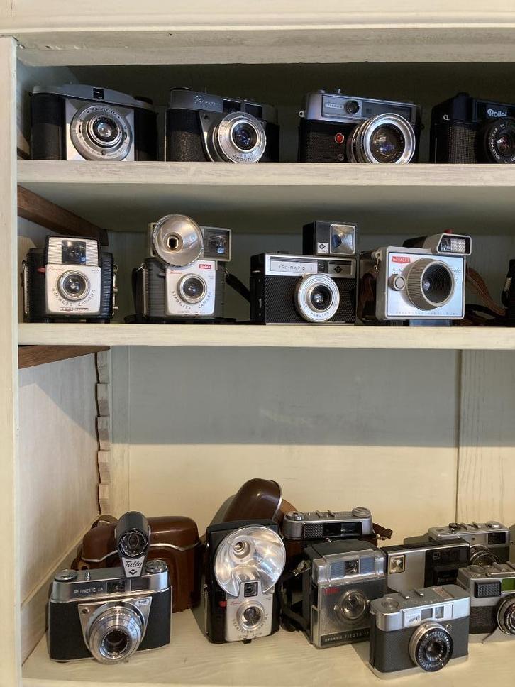 VINTAGE FOTOAPPARAAT >   20€ / STUK, Audio, Tv en Foto, Fotocamera's Analoog, Gebruikt, Polaroid, Kodak, Ophalen of Verzenden