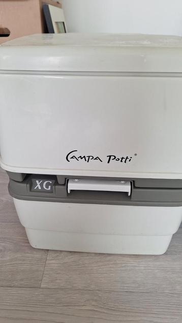 WC mobile, Enlèvement, Utilisé