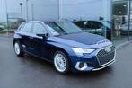 AUDI A3 SPORTBACK 30TFSI S TRONIC, Auto's, Automaat, Euro 6, Blauw, Leder