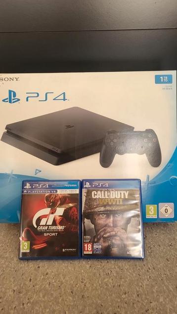 PlayStation 4 zo goed als nieuw, heel weinig gebruikt  beschikbaar voor biedingen