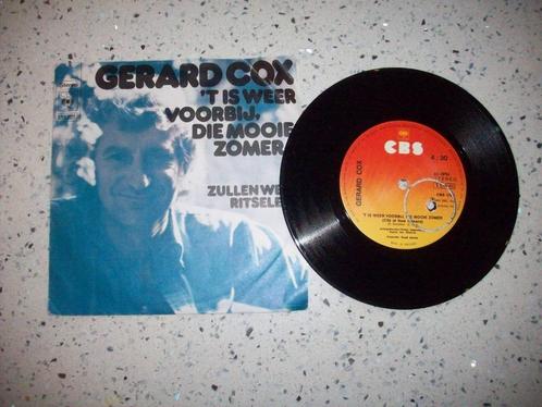 vinyl zeer unieke en zeldzaam exemplaar van gerard cox, CD & DVD, Vinyles Singles, Comme neuf, Single, En néerlandais, 7 pouces