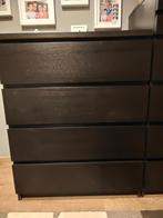 MALM dressoir met 4 laden, Ophalen, 100 tot 150 cm, 50 tot 100 cm, Zo goed als nieuw