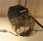 Casque de hockey sur glace rétro avec masque de Bauer, Enlèvement ou Envoi, Utilisé, Protection