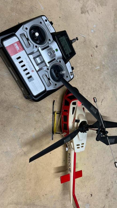 BMI Carb000n DX RC Helikopter + CoPilot 6 Zender, Hobby en Vrije tijd, Modelbouw | Radiografisch | Helikopters en Quadcopters