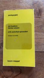 Anti-autoritair opvoeden, analyse en kritiek, Ophalen of Verzenden, Zo goed als nieuw, Sociale wetenschap