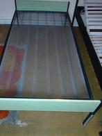 1 persoon bed ( 2 stuks ), Huis en Inrichting, Slaapkamer | Bedden, Ophalen, Gebruikt, Eenpersoons, Zwart