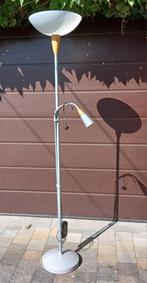 Staanlamp met leeslampje, Huis en Inrichting, Lampen | Vloerlampen, Ophalen, Zo goed als nieuw