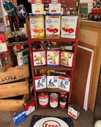 Esso oude garage olie blikken, Verzamelen, Merken en Reclamevoorwerpen, Ophalen of Verzenden, Gebruikt, Verpakking