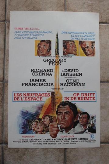 filmaffiche Marooned Gregory Peck filmposter beschikbaar voor biedingen