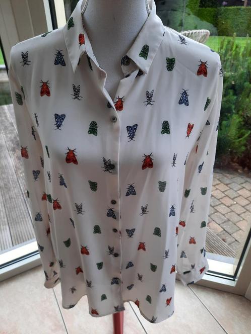 Mooie blouse H&M - 44, Kleding | Dames, Blouses en Tunieken, Zo goed als nieuw, Maat 42/44 (L), Overige kleuren, Ophalen of Verzenden