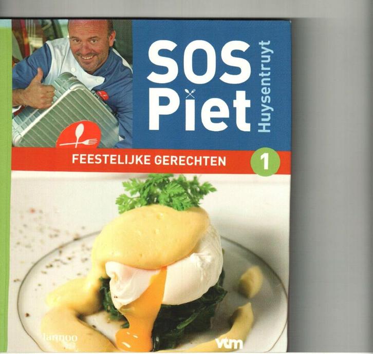 Sos Piet feestelijke gerechten 1  120 blz, Boeken, Kookboeken, Zo goed als nieuw, Ophalen of Verzenden