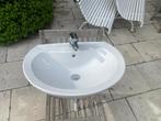 lavabo 60 cm inclusief kraan Ideal Standard, Ophalen, Zo goed als nieuw, 50 tot 100 cm, Wasbak of Wastafel