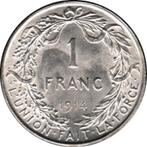1 Franc Belgique 1914 Albert Ier pièce d'argent, Timbres & Monnaies, Métaux nobles & Lingots, Enlèvement ou Envoi, Cuivre