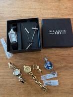 Zoldervondst lot horloges en accessoires, Bijoux, Sacs & Beauté, Montres | Femmes, Enlèvement ou Envoi, Comme neuf