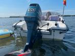 Speedboot 4m80 met 90PK en trailer, Watersport en Boten, Speedboten, Ophalen, Gebruikt, 70 tot 120 pk, 3 tot 6 meter
