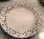 Lot 6 assiettes à dessert ajourée dentelle, Ophalen of Verzenden