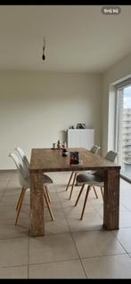 Eettafel, Huis en Inrichting, Ophalen, 100 tot 150 cm, Eikenhout, Zo goed als nieuw